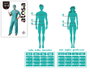 Disfraz de Doctor Cirujano Hombre Adulto XL Multicolor
