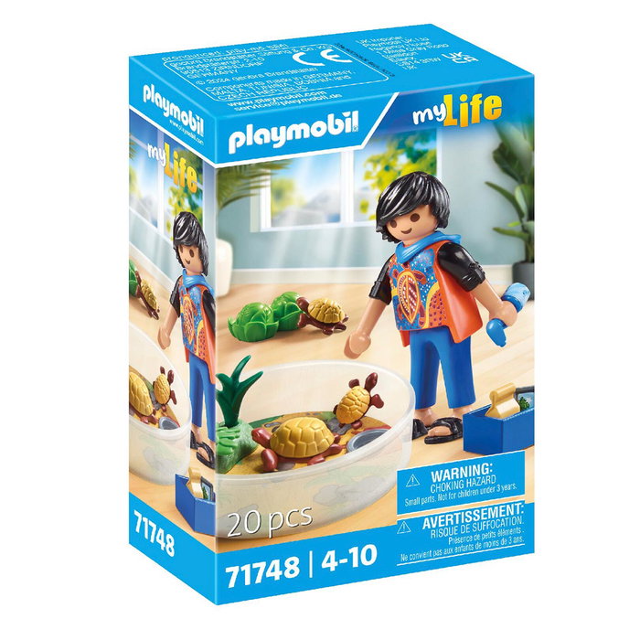 PLAYMOBIL Terrario Para Tortugas 71748 con Accesorios para Cuidado de Caparazones y Tortugas, +4 Años PLAYMOBIL Terrario Para Tortugas 71748 con Accesorios para Cuidado de Caparazones y Tortugas, +4 Años