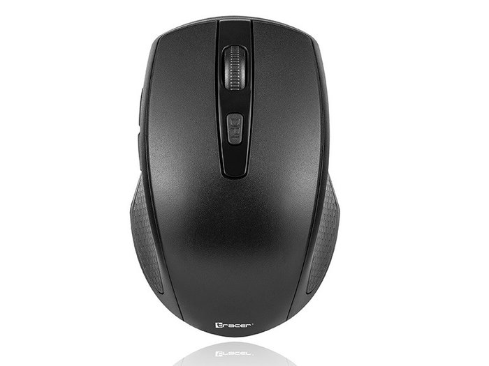 Tracer DEAL Mouse Inalámbrico Óptico Negro 1600 DPI 2.4 GHz Ergonómico