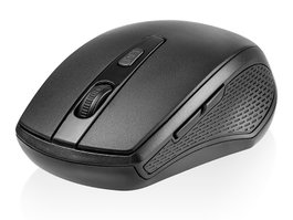 Tracer DEAL Mouse Inalámbrico Óptico Negro 1600 DPI 2.4 GHz Ergonómico