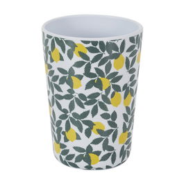 Home Deco Factory Vaso Zeste 200 Ml Melamina Diámetro 7 Cm Altura 10 Cm Modelos Ácido Limones Hojas