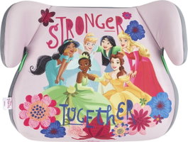 Licensing Asiento Alzador Sao Princess CZ11491 I-Size R129 para Niños de 125-150 cm con Diseño Disney Ergonómico y Lavable