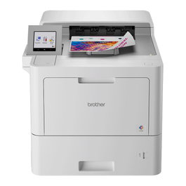 Brother HL-L9470CDNTT Impresora Láser a Color, 40 ppm, Impresión Dúplex Automática, A4, Resolución 2400 x 600 DPI, Conectividad Ethernet y USB, Pantalla Táctil LCD 3.5 Pulgadas