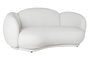 DKD Home Decor Sofá Moderno Blanco Poliéster 195 x 103 x 74 cm