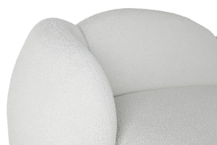 DKD Home Decor Sofá Moderno Blanco Poliéster 195 x 103 x 74 cm