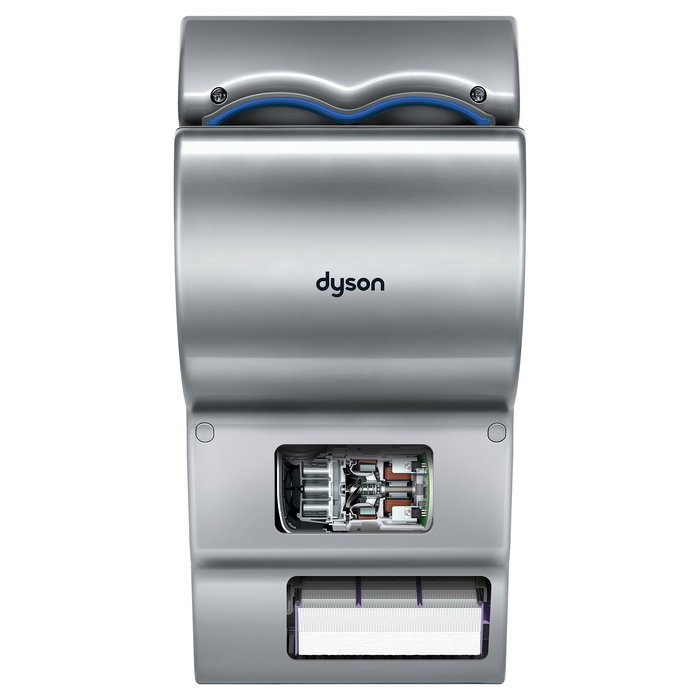 Dyson Airblade dB AB14 Secador de Manos Automático 1600W HEPA Plata, 82 dB, 10s Secado, Ancho 303 mm