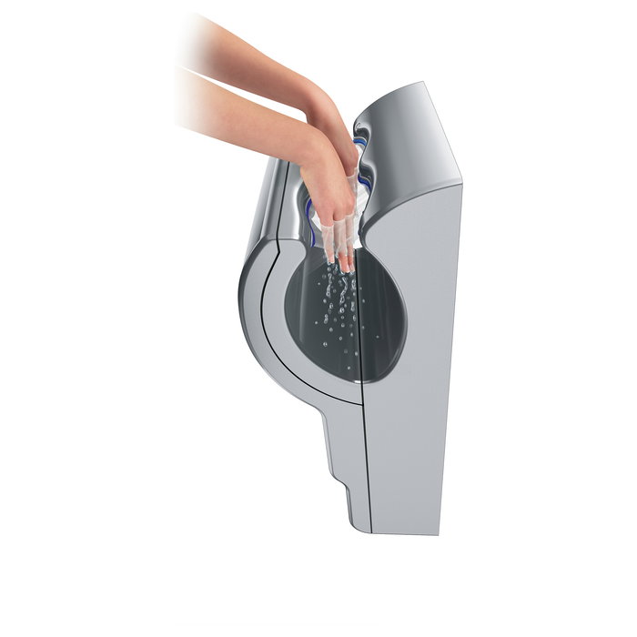 Dyson Airblade dB AB14 Secador de Manos Automático 1600W HEPA Plata, 82 dB, 10s Secado, Ancho 303 mm