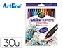 Artline EPFS200 Rotulador Fine Liner Punta de Fibra 0,4 mm Bolsa 30 Unidades Colores Surtidos