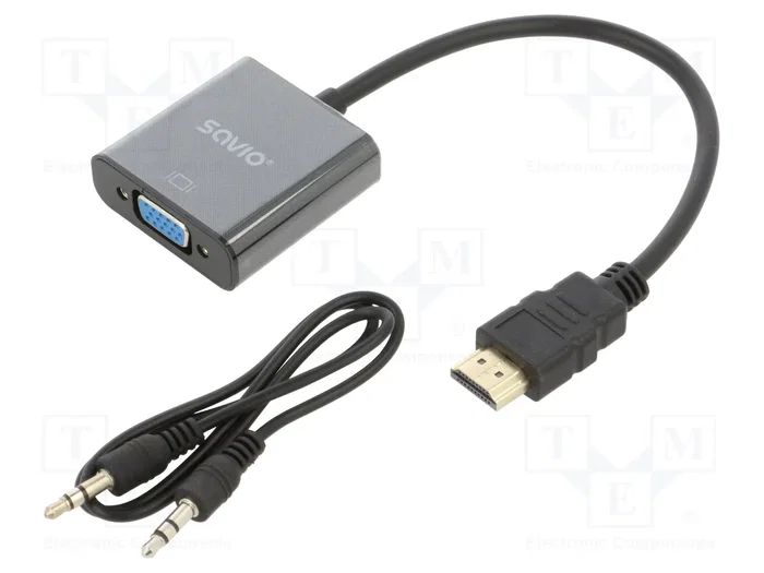 SAVIO Convertidor Full HD 1080p CL-23/B SAVIO Convertidor Full HD 1080p CL-23/B