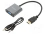 SAVIO Convertidor Full HD 1080p CL-23/B