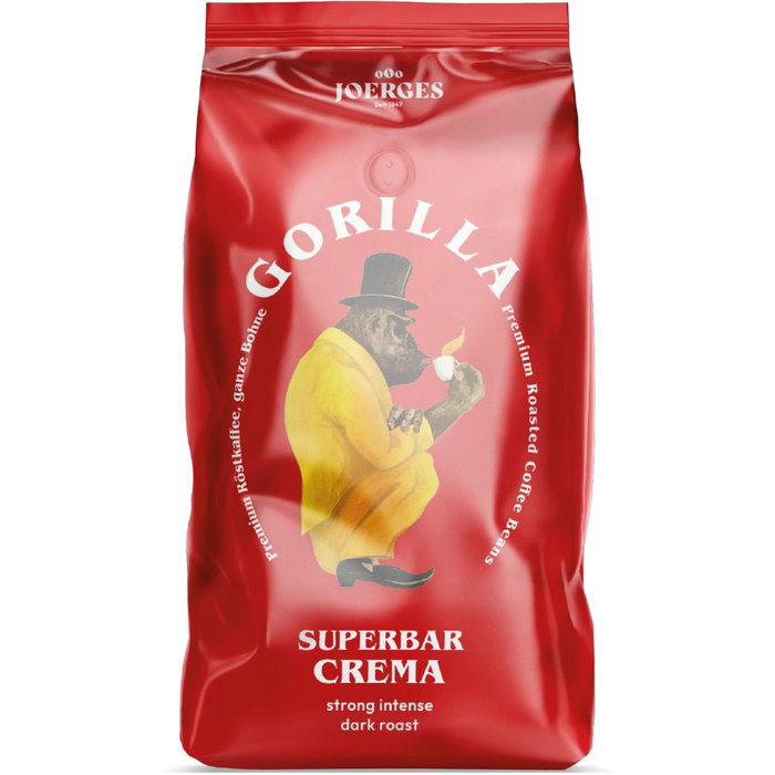 Joerges Espresso Gorilla Superbar Crema 1 kg Joerges Espresso Gorilla Superbar Crema 1 kg