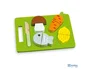 Ambitoys Juego Didáctico Andreutoys Bandeja de Alimentos para Cortar, 21.4x15x3 cm (50x280x210 mm)