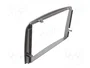 PER.PIC. Bastidor de montaje de radio Alfa Romeo 2 DIN color plata