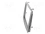 PER.PIC. Bastidor de montaje de radio Alfa Romeo 2 DIN color plata