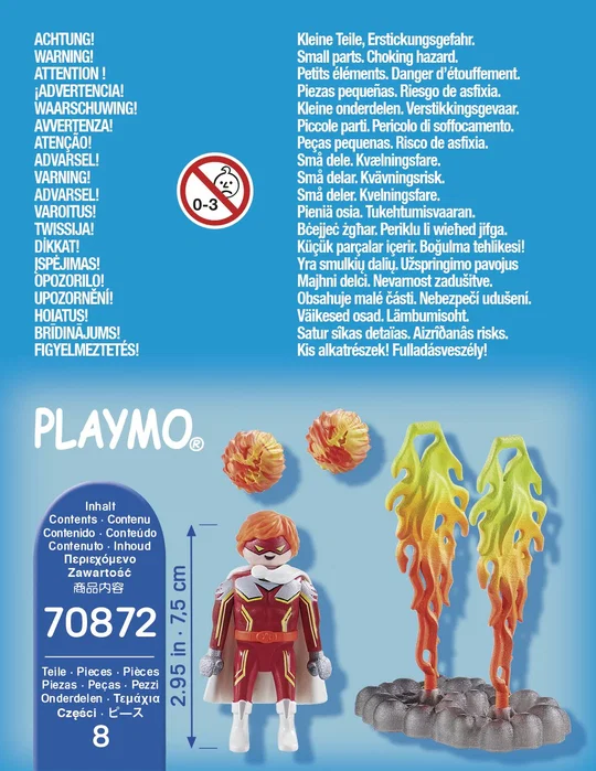 Playmobil 70872 Superhéroe City Life Multicolor