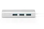 Digitus Hub USB 3.0 Tipo C con 3 Puertos y Gigabit Ethernet DA-70255