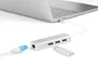 Digitus Hub USB 3.0 Tipo C con 3 Puertos y Gigabit Ethernet DA-70255