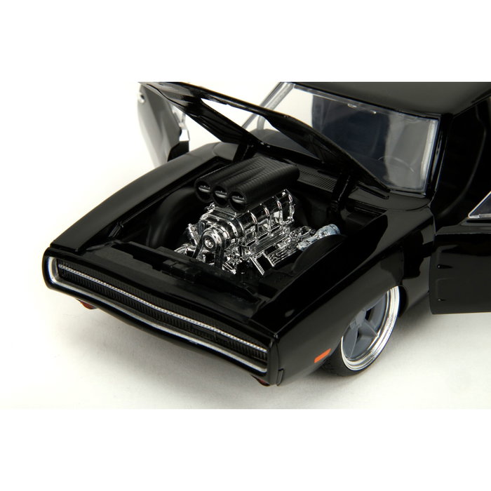 Jada Fast & Furious 1970 Dodge Charger (F10) 1:24 Negro