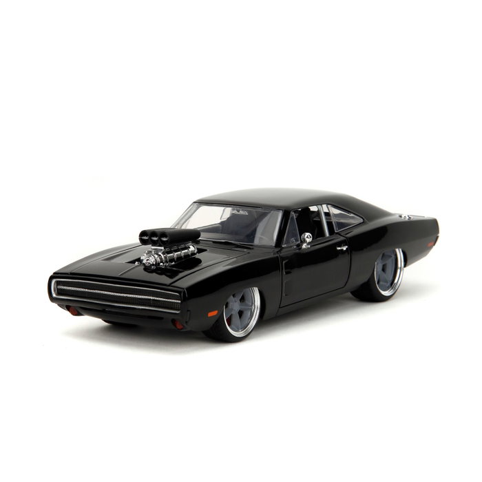 Jada Fast & Furious 1970 Dodge Charger (F10) 1:24 Negro
