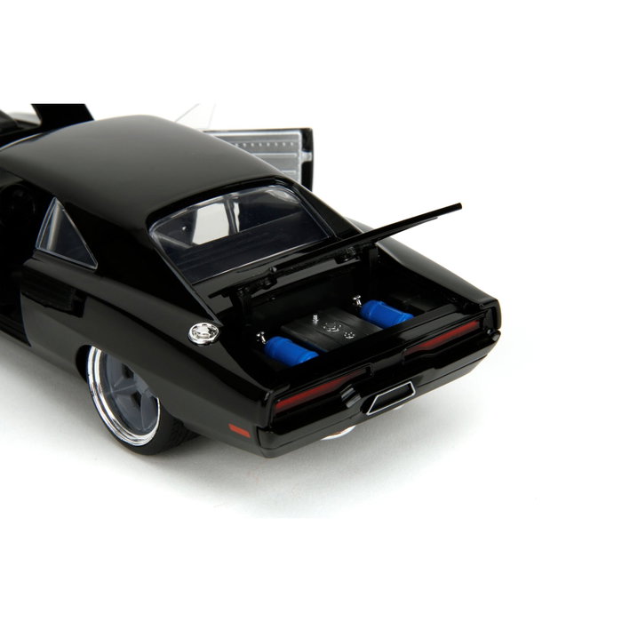 Jada Fast & Furious 1970 Dodge Charger (F10) 1:24 Negro