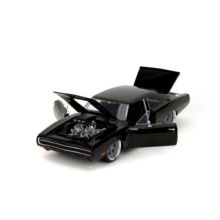 Jada Fast & Furious 1970 Dodge Charger (F10) 1:24 Negro