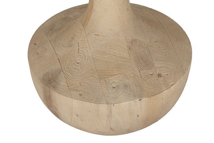 DKD Home Decor Lámpara Pie Moderno Mango Algodón 50 x 172 x 50 cm