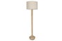 DKD Home Decor Lámpara Pie Moderno Mango Algodón 50 x 172 x 50 cm