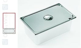 TAPA NORMAL GN 2/8 - Tapa para Almacenaje y Transporte