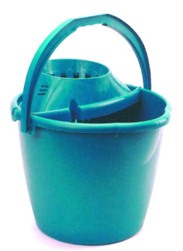 Cubo Plastico Redondo Con Escurridor 13 Litros