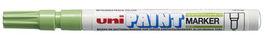 Marcador T.Opaca Perm. Uni-Ball Paint Marker 0,8 (Px-21) Verde Claro (Set de 12)