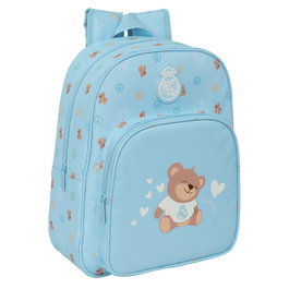Safta Mochila Infantil Real Madrid Azul Adaptable a Carro