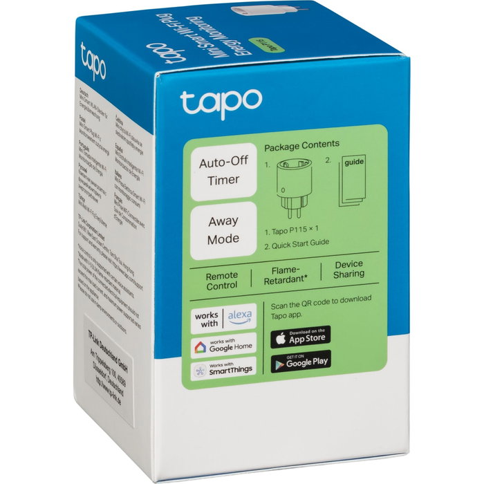 TP-Link Tapo P115 Mini Smart Wi-Fi Socket