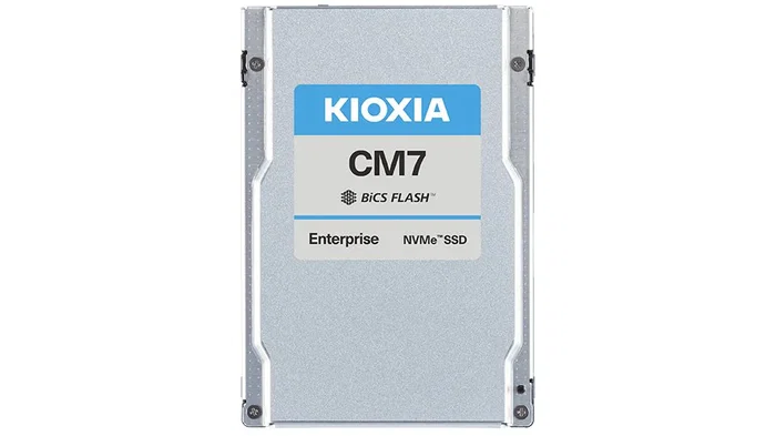 Kioxia CM7-V Series SSD 3.2 TB 2.5" PCI Express 5.0 NVMe, Modelo KC-MYXVUG3T20, 14000 MB/s Lectura, para Servidor/Estación de Trabajo