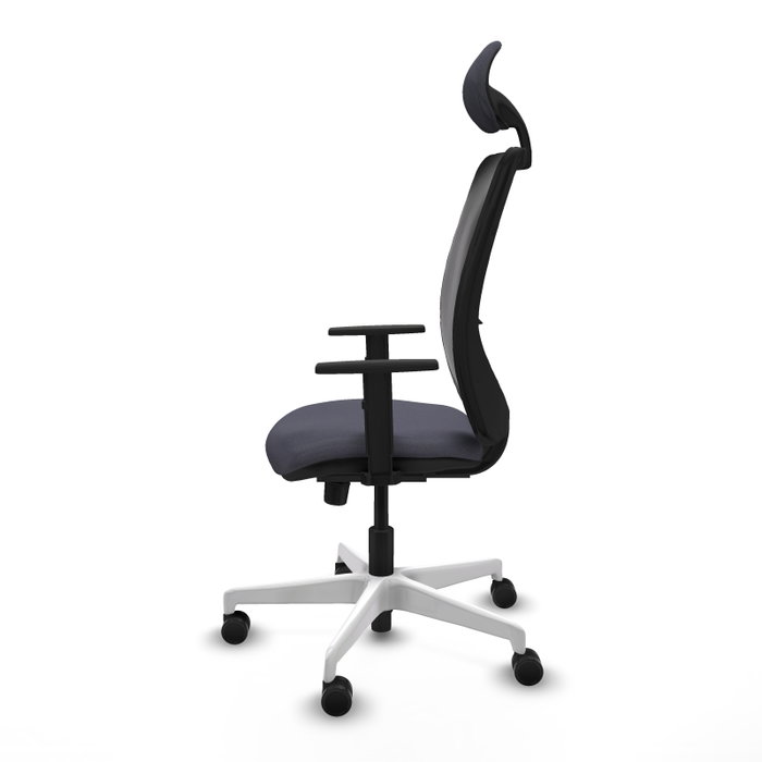 PIQUERAS Y CRESPO Silla de oficina Zulema con mecanismo Sincro, Gris oscuro PIQUERAS Y CRESPO Silla de oficina Zulema con mecanismo Sincro, Gris oscuro