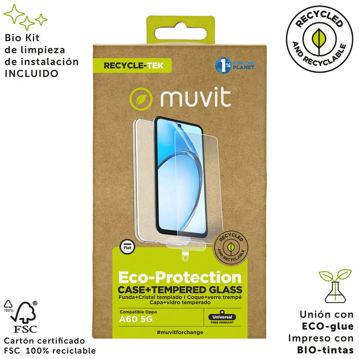 Funda para Teléfono Móvil Muvit for Change Oppo A60