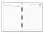 Liderpapel Agenda Oficina 2027 Día Página A4 Verde