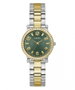 Guess GW0686L2 con correa dorada y esfera verde