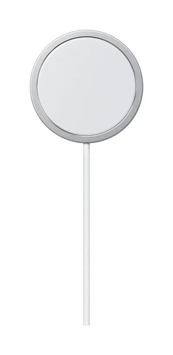 Apple MGDM4ZM/A Cargador MagSafe Inalámbrico de 25W con Cable USB-C Blanco de 2m para iPhone 12-17, AirPods, Qi2, Carga Rápida