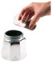 Bialetti MCPRO001 Triturador manual con cuchillas de acero inoxidable - Negro