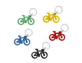 Tarifold Pack de 5 Llaveros de Bicicleta en Colores Surtidos