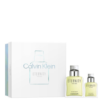 CK Set Eternity Men EDT 100 ml + EDP 30 ml - Perfume Set Masculino CK Set Eternity Men EDT 100 ml + EDP 30 ml - Perfume Set Masculino