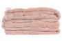 DKD Home Decor Manta de Poliéster Rosa Palo 130x170 cm para Sofá