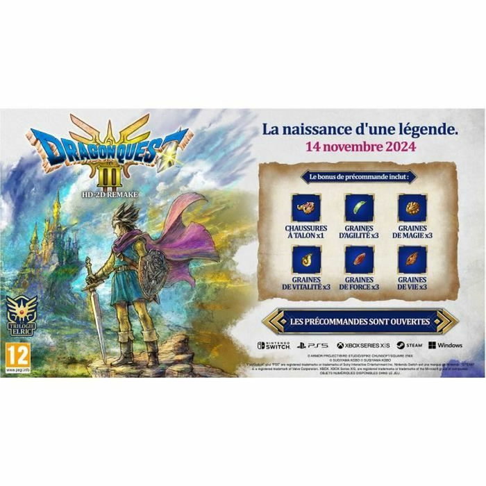 Square Enix Dragon Quest III HD-2D Remake para Nintendo Switch Square Enix Dragon Quest III HD-2D Remake para Nintendo Switch