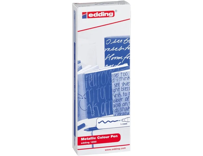 Edding Rotulador 1200 Verde Metálico Set de 10