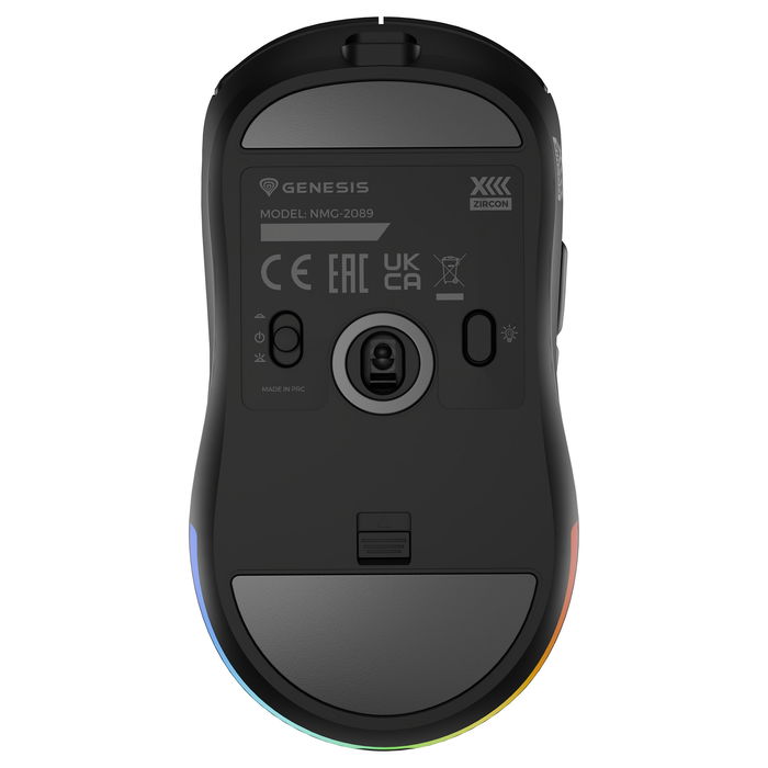 Genesis Gaming Maus ZIRCON XIII Custom Inalámbrica Negra - Ratón Gaming Inalámbrico Negro Genesis Gaming Maus ZIRCON XIII Custom Inalámbrica Negra - Ratón Gaming Inalámbrico Negro