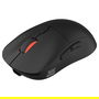 Genesis Gaming Maus ZIRCON XIII Custom Inalámbrica Negra - Ratón Gaming Inalámbrico Negro