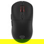 Genesis Gaming Maus ZIRCON XIII Custom Inalámbrica Negra - Ratón Gaming Inalámbrico Negro
