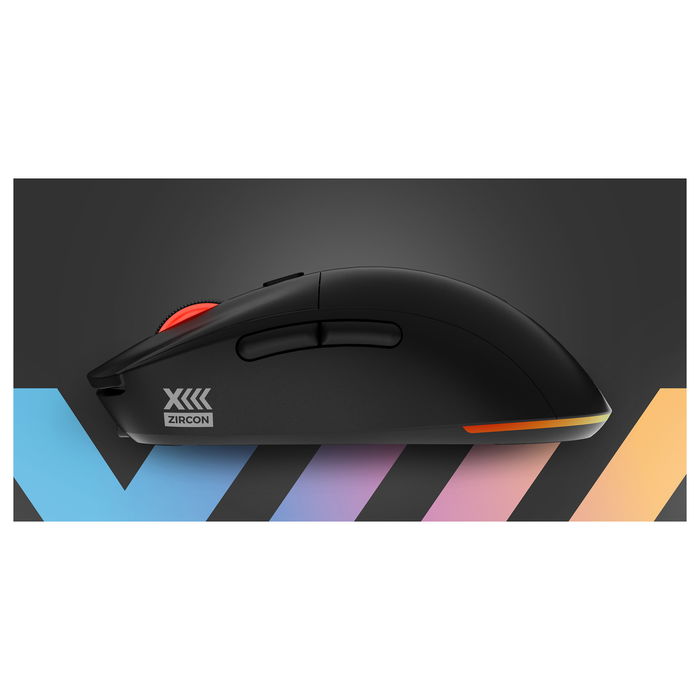 Genesis Gaming Maus ZIRCON XIII Custom Inalámbrica Negra - Ratón Gaming Inalámbrico Negro Genesis Gaming Maus ZIRCON XIII Custom Inalámbrica Negra - Ratón Gaming Inalámbrico Negro