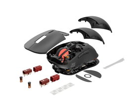 Genesis Zircon XIII Ratón Gaming Inalámbrico 26000 DPI Negro