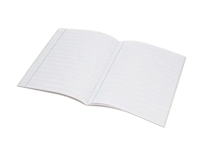 Liderpapel Libreta Smart A5 Plus con margen, 16 hojas 75 g/m² pauta 4 de 3.5 mm para notas escolares y profesionales